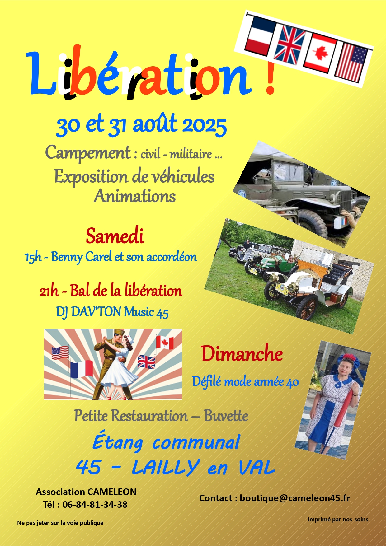 Caméléon2 - Affiche libération 30 & 31.08.25